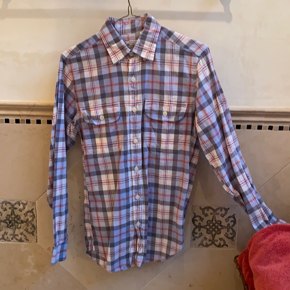 J.Crew lightweight plaid work shirt - Picture 2 of 6